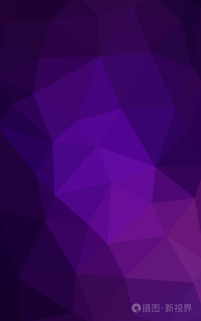 暗紫色,粉红色的多边形设计模式,三角形和梯度的折纸样式组成的照片-