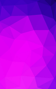 淡紫色粉红色多边形设计模式，三角形和梯度的折纸样式组成的