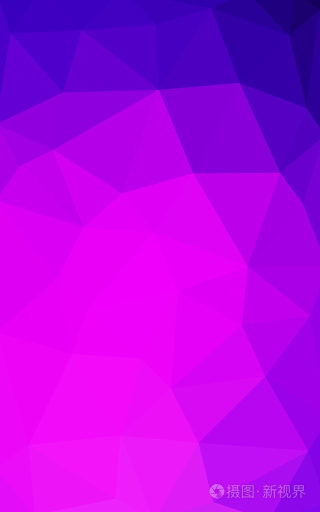 淡紫色粉红色多边形设计模式,三角形和梯度的折纸样式组成的