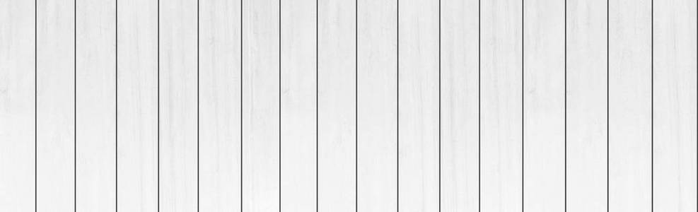 白色木栅栏图案与背景全景图照片