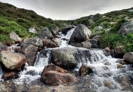 粗糙的苏格兰风景