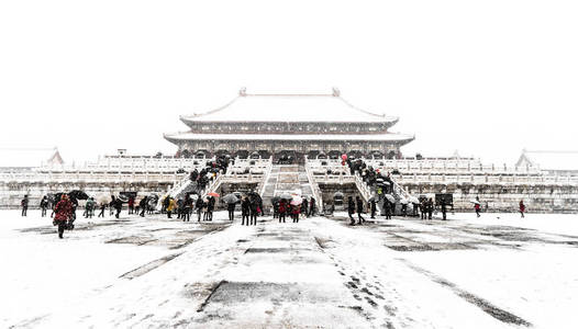 紫禁城的雪