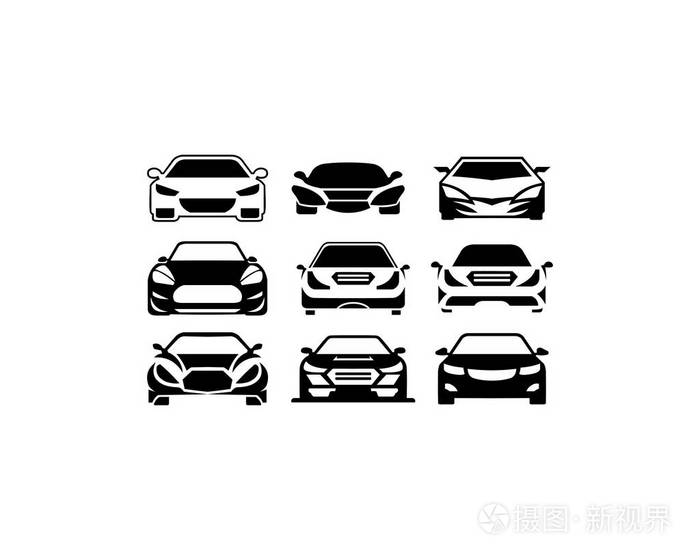 汽车剪影向量, 运剪影载体