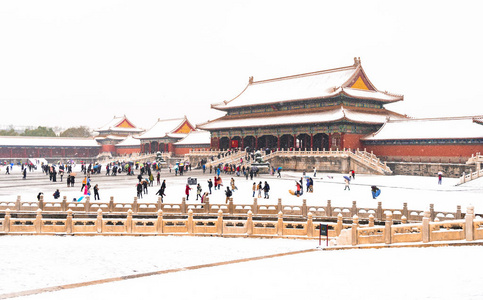 紫禁城的雪
