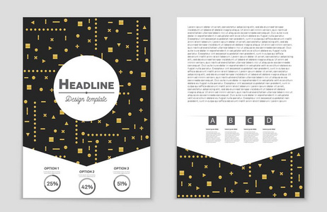 抽象矢量布局背景集。艺术模板设计 列表 头版 样机宣传册主题样式 横幅 想法 封面 小册子 打印 传单，书，空