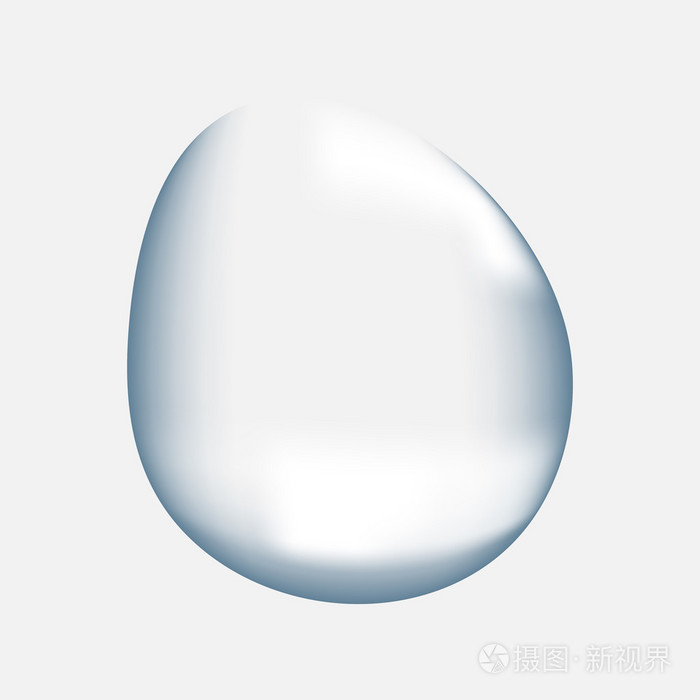 现实蓝色纯净透明水下降图