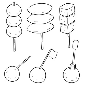 猪肉文描图片-猪肉文描素材-猪肉文描插画-摄图新视界