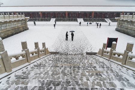紫禁城的雪