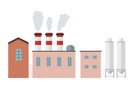 厂房卡通图片