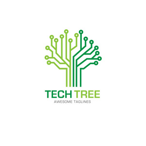 科技树商标概念照片