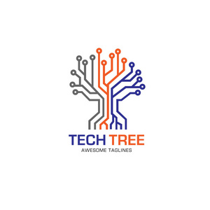 科技树商标概念图片