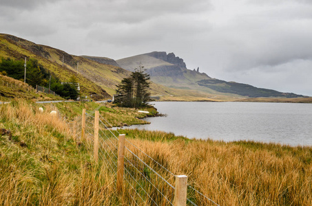 斯凯，Quiraing 山，苏格兰风景名胜景观。英国