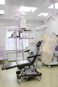 内部的手术室里牙科诊所