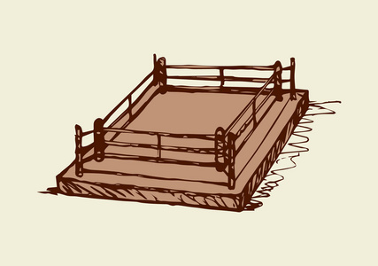 拳击决斗图片-拳击决斗素材-拳击决斗插画-摄图新视界