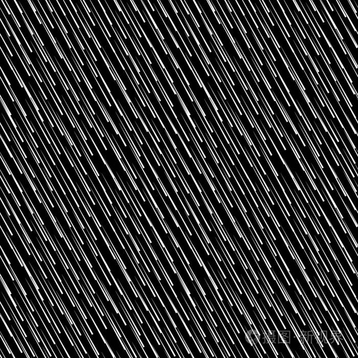 黑白相间的几何图案.抽象背景.矢量插图.单色纹理