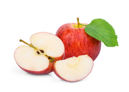 苹果与切片图片