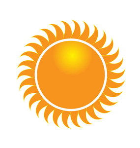太阳爆炸设计元素. 金色灿烂的烟火光芒.