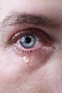 男人流泪的图片感性图片