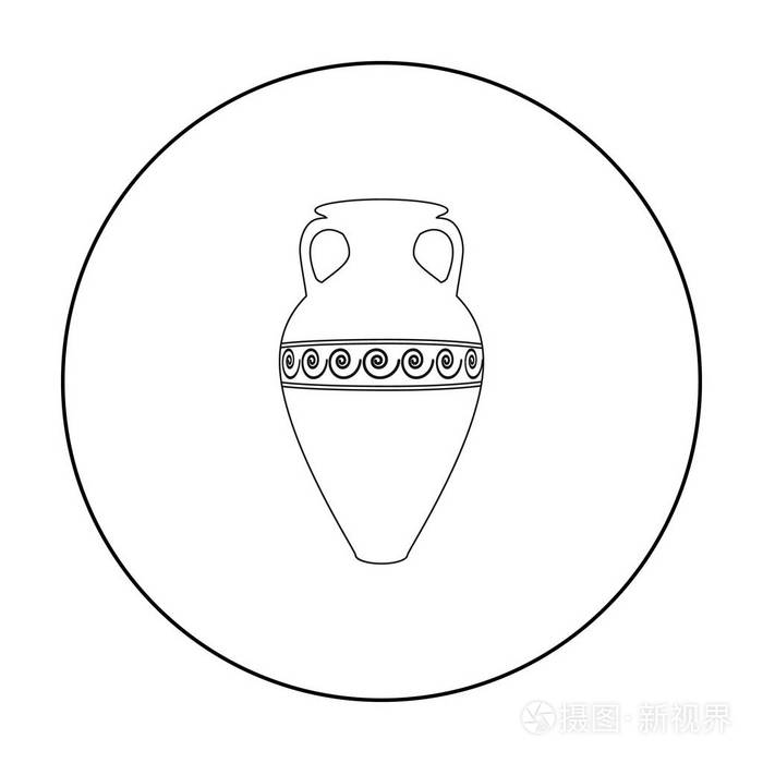 希腊符号股票矢量图