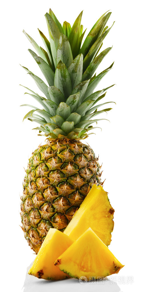 新鲜成熟的菠萝照片-正版商用图片0q4ipc-摄图新视界
