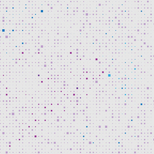 彩色矢量现代几何正方形的抽象背景。带渐变的半色调样式中的几何图案