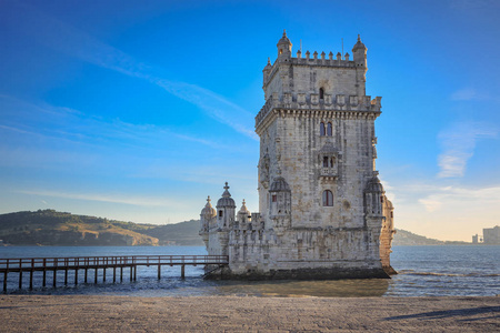 葡萄牙里斯本附近贝伦杜帕拉的贝伦杜帕拉城堡