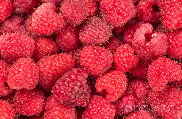 成熟红莓特写的背景