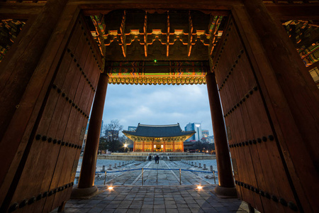 韩国首尔传统风格建筑