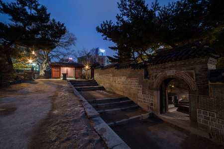 韩国首尔传统风格建筑