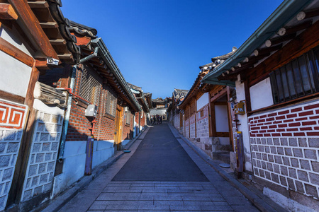 韩国首尔传统风格建筑图片