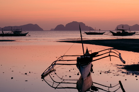 意大利在 el nido 巴拉湾