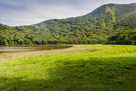 尼加拉瓜 Ometepe 岛 Maderas 口的湖泊