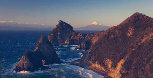 富士山，日本的海