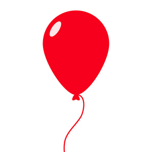 红气球矢量图