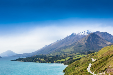 新西兰山风景