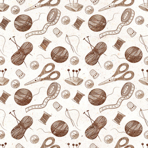 顶针, 针, 线, 线轴, 剪刀照片