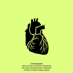 人体心脏器官图标