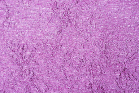 紫罗兰色皱金属箔背景纹理