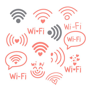 Wi Fi 图标集