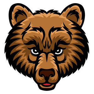 熊头标志图片