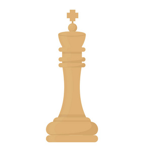 在顶部有加号的长的棋片断, 凹痕棋国王图标
