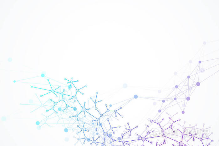 dna 螺旋, dna 链, 分子或原子, 神经元.科学或医学背景的抽象结构