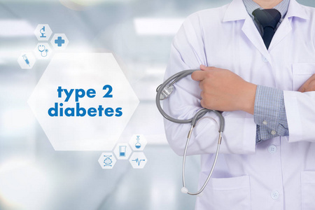 2 型糖尿病医生测试疾病健康医疗概念