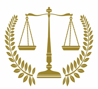 天秤星座矢量图平衡.