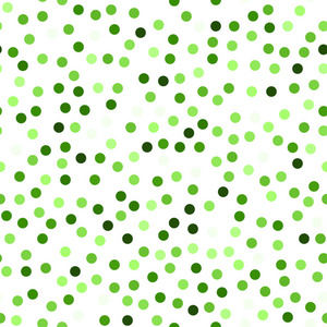 闪光无缝纹理。实际的绿色粒子。无尽的图案由波光粼粼的圆圈。Brillia