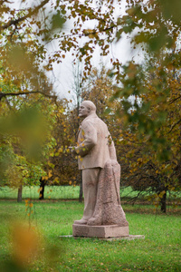 Gorki 博物馆中的列宁纪念碑