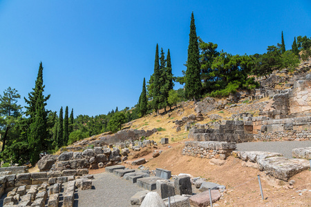 在 Delphi 的古代遗址