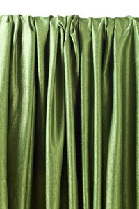 光滑的优雅的绿色的丝缎