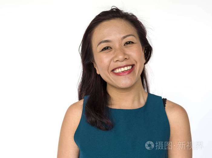 成年女子,脸上的微笑