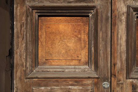 老破旧的木门。纹理背景